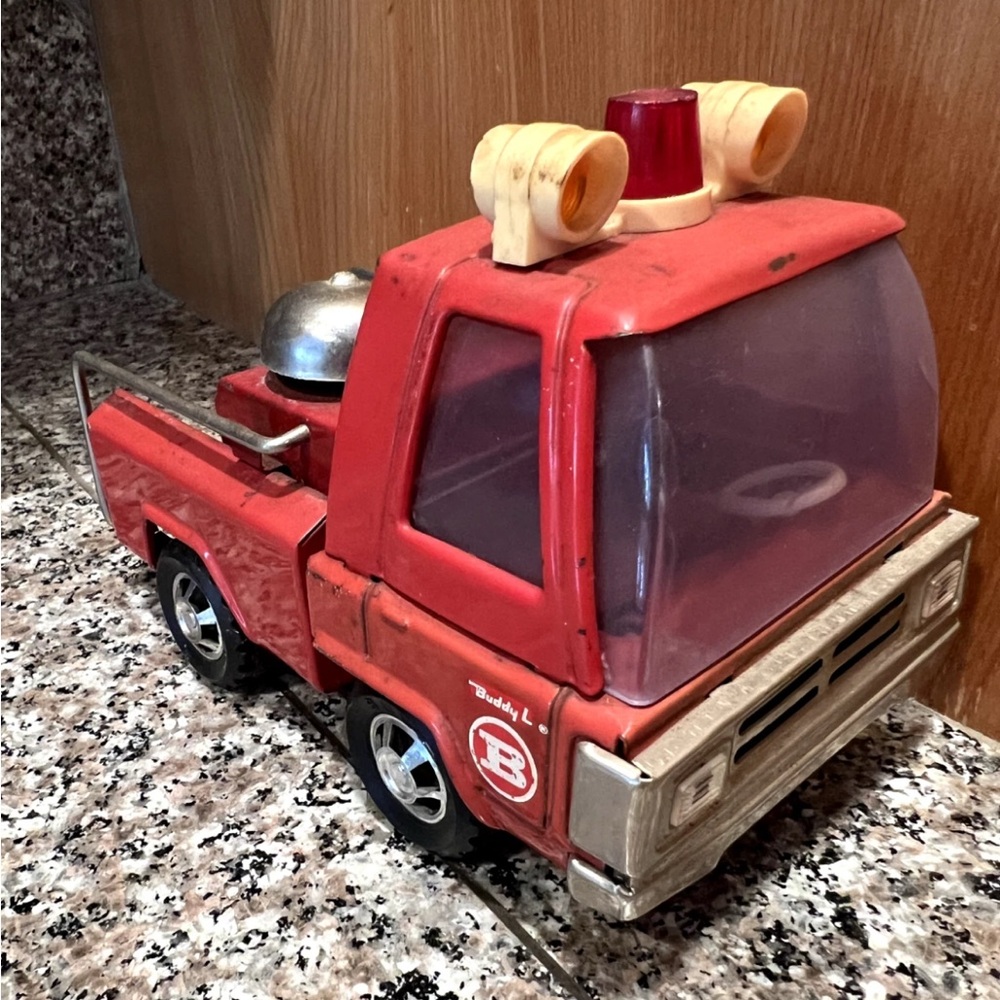 Vintage Buddy L Fire Truck with working Bell